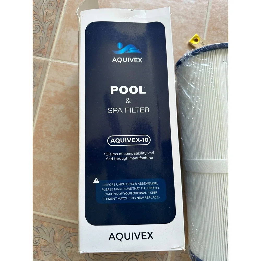 Aquivex-10 Pool & Spa Filter Cartridge Height ‎ 13. 5/16